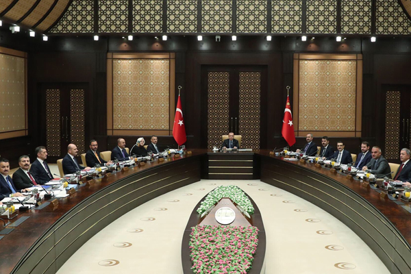 Cumhurbaşkanlığı Kabinesi toplandı