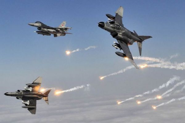 MSB'den Irak'ın kuzeyindeki terör hedeflerine hava harekatı