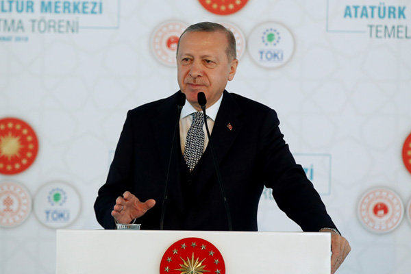 Erdoğan, AKM temel atma töreninde konuştu: Jakoben zihniyete karşı zafer anıtı
