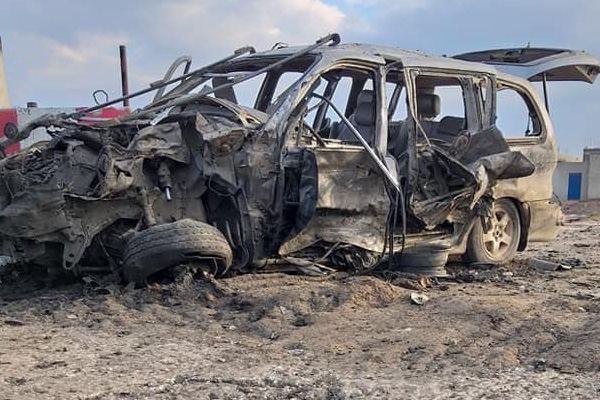 Çobanbey'deki bomba yüklü araç saldırısı