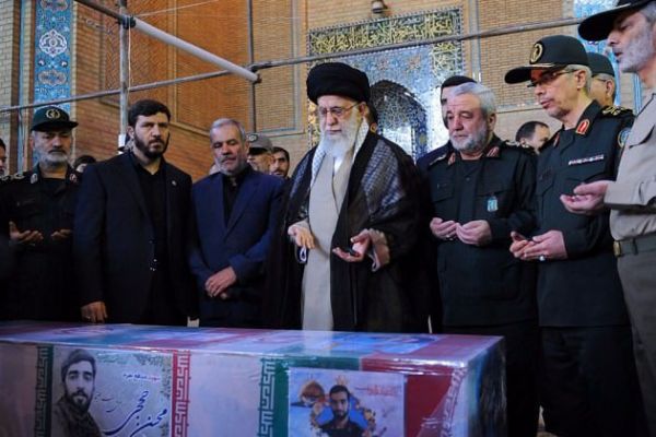 İran'daki intihar saldırısında hayatını kaybeden askerler için cenaze töreni düzenlendi