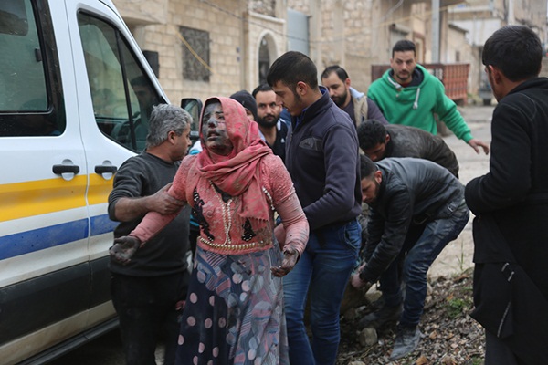 Beşşar Esed rejiminin İdlib'e topçu saldırılarında 8 sivil öldü