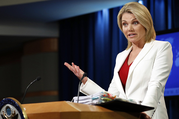 Nauert'ten  ABD'nin BM Daimi Temsilciliği adaylık kararı