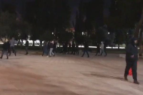 Filistinlilerden Mescid-i Aksa nöbeti