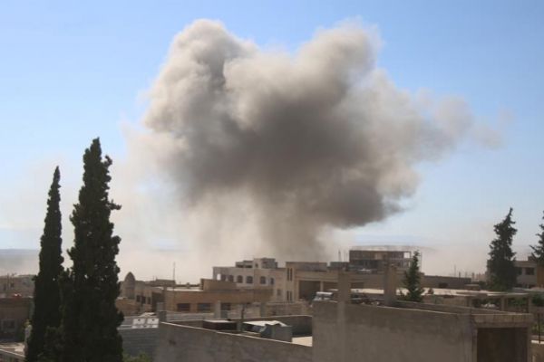 İdlib'e saldırılar tekrar başladı