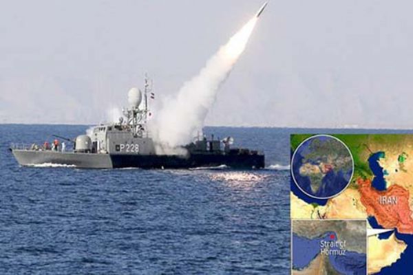 Hürmüz Boğazı'nda tatbikat