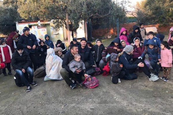 Çanakkale'de 166 mülteci gözaltına alındı