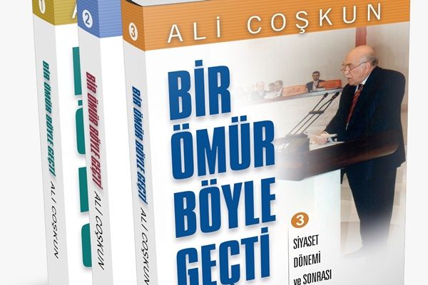 Ali Coşkun yeni çıkan 'Bir ömür böyle geçti' adlı kitabını Ankara Kitap Fuarı'nda imzalayacak
