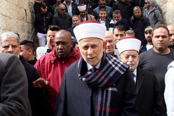 Mescid-i Aksa'da cuma namazı kıldıran Şeyh Selheb tutuklandı