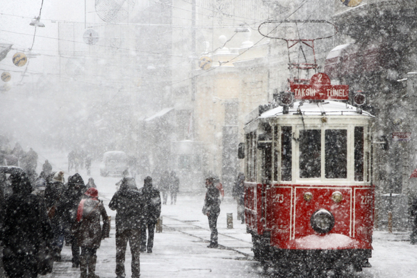 İstanbul'da eğitime kar tatili