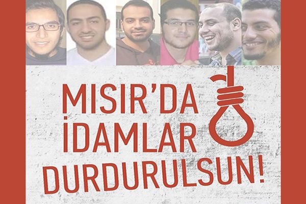 Fatih’te, “Mısır’da idamlar durdurulsun” etkinliği