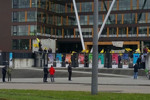 PKK yandaşlarından Avrupa Konseyine saldırı