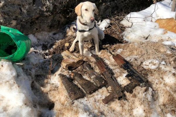 Siirt'te PKK'ya ait 3 depoda çok sayıda mühimmat ele geçirildi