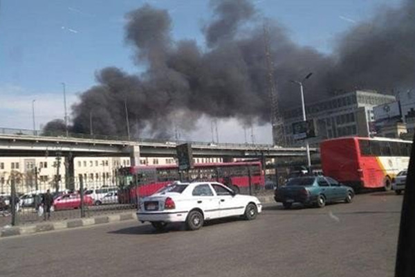 Mısır’da tren istasyonunda yangın: 25 ölü, 40 yaralı