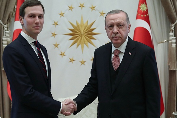 Cumhurbaşkanı Erdoğan, Kushner'i kabul etti