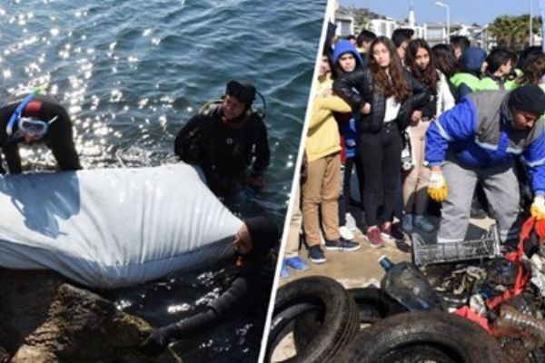 Denizden öyle şeyler çıktı ki