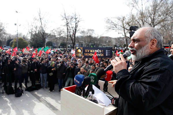 Bülent Yıldırım: Kudüs dünyanın merkezidir!