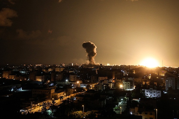 İsrail'den Gazze'ye hava saldırısı