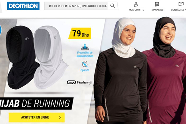 Koşu türbanı, iktidardaki Fransız laiklerini de böldü