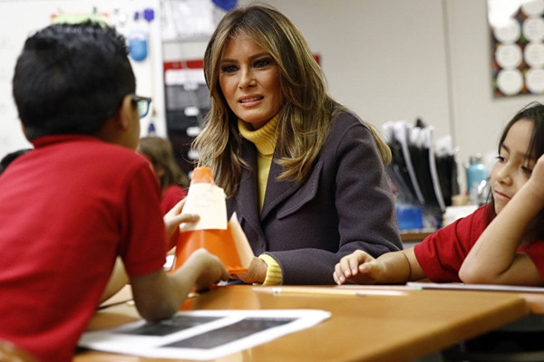 'Melania Trump, FETÖ'ye ait bir okulu ziyaret etti'
