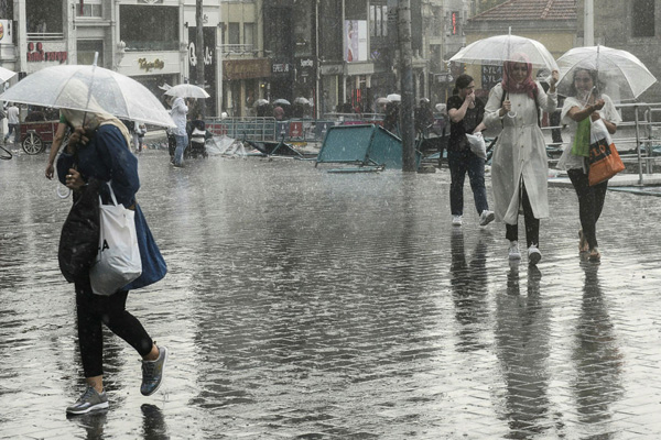 Meteoroloji'den kuvvetli yağış uyarısı