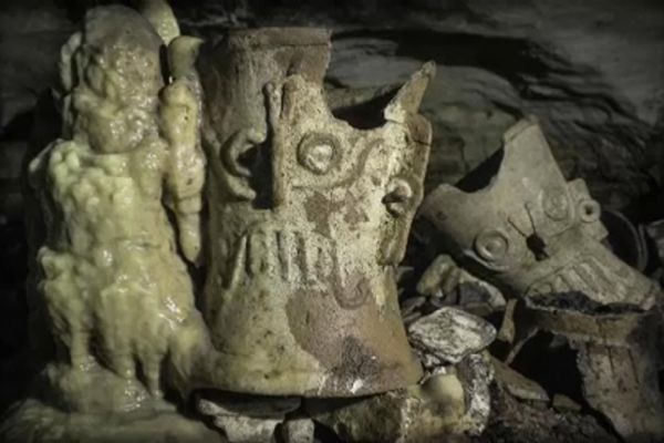 Meksikalı arkeologlardan Antik Maya uygarlığına ait eserler buldu