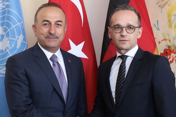 Çavuşoğlu Alman mevkidaşı ile görüştü