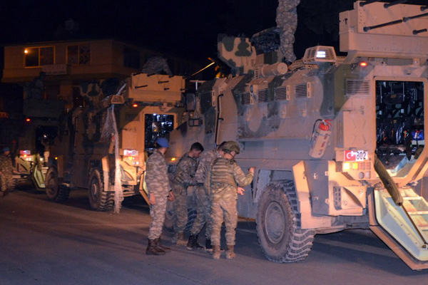 Suriye sınırına ZPT ve komando sevkiyatı