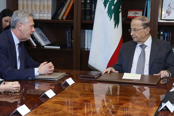 Mişel Avn, BM'den Suriyeli mülteciler konusunda yardım istedi