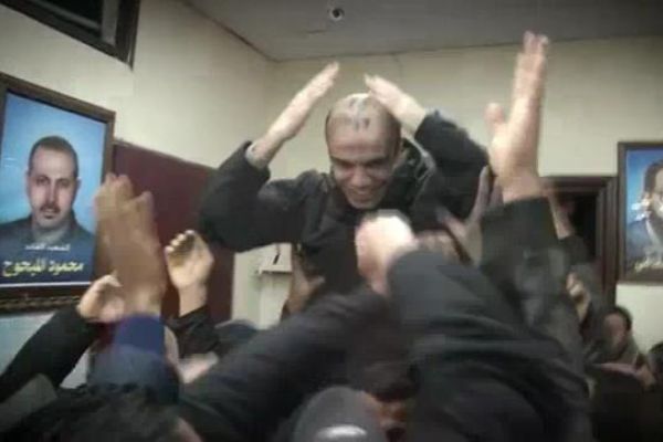 Mısır'da tahliye edilen İsmail Haniye'nin ailesinin sevinci