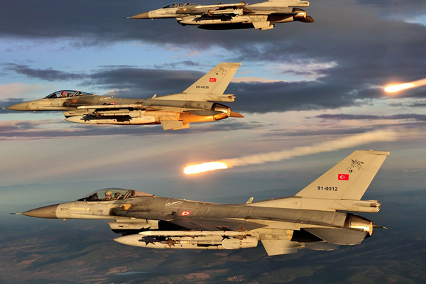 Irak'ın kuzeyine hava harekatı