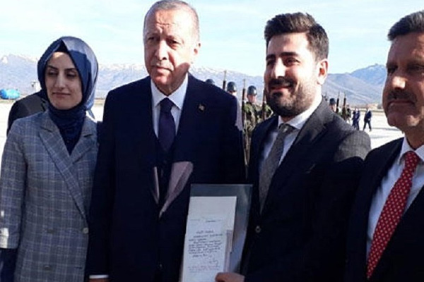 Cumhurbaşkanı Erdoğan mektup arkadaşı ile görüştü