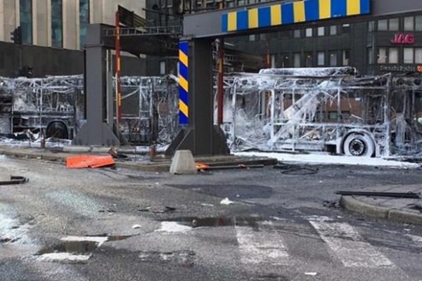 İsveç’in başkentinde şiddetli patlama