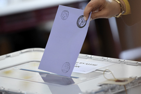 İşte seçimde kullanılacak oy pusulası