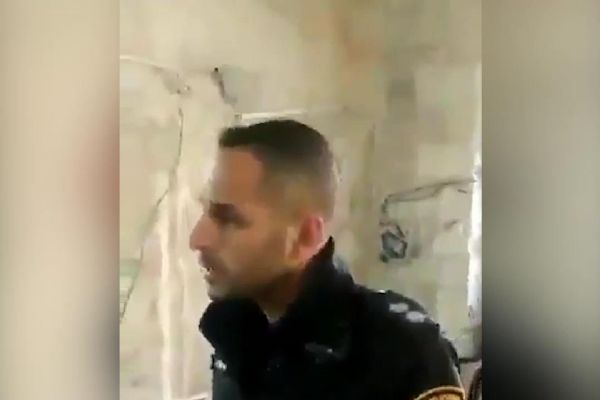 İşgal kuvvetleri Mescid-i Aksaya büyük saygısızlık