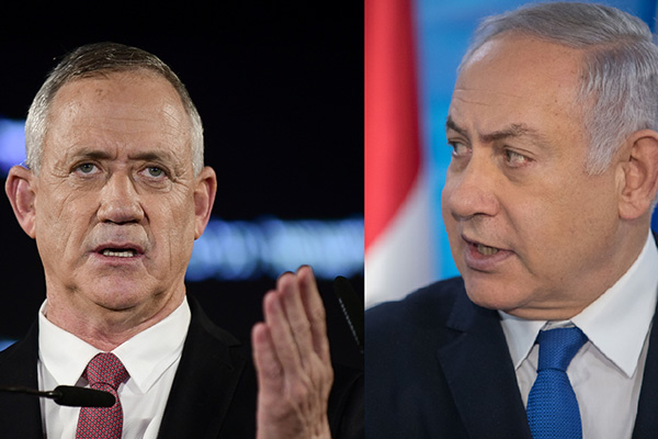 Gantz'dan, Netanyahu’ya ağır eleştiri: Rüşvet ve dolandırıcılıkla suçlanan bir başbakana güven olmaz