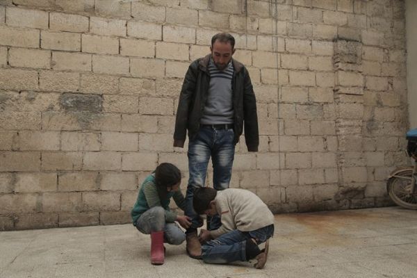 Suriyeli baba, çocuklarım ellerim oldu