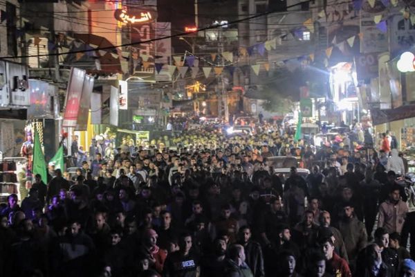Gazze Cebaliye kampında mülteciler Yeni Zelanda'daki terör saldırısını protesto etti