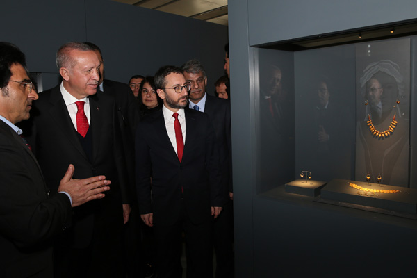 Cumhurbaşkanı Erdoğan Troya Müzesi'ni açtı