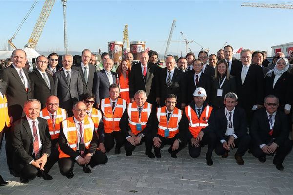 Cumhurbaşkanı Erdoğan 1915 Çanakkale Köprüsü'nü inceledi