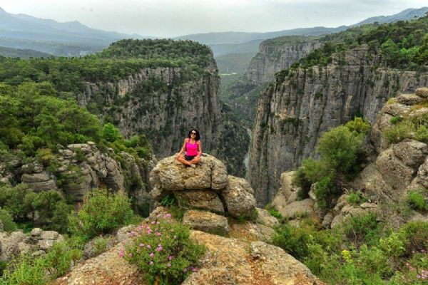 Tazı Kanyonu'nda 'en güzel poz' tehlikesi