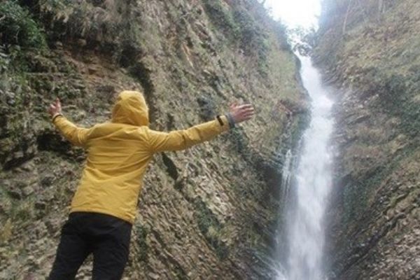 Adrenalin tutkunlarının yeni adresi: Harmankaya Şelalesi