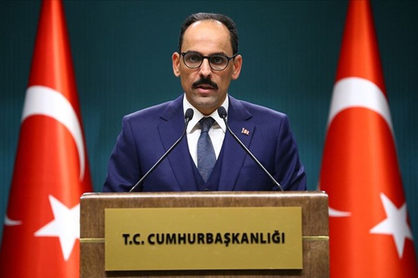 Kalın'dan Trump'ın Golan Tepeleri açıklamasına tepki