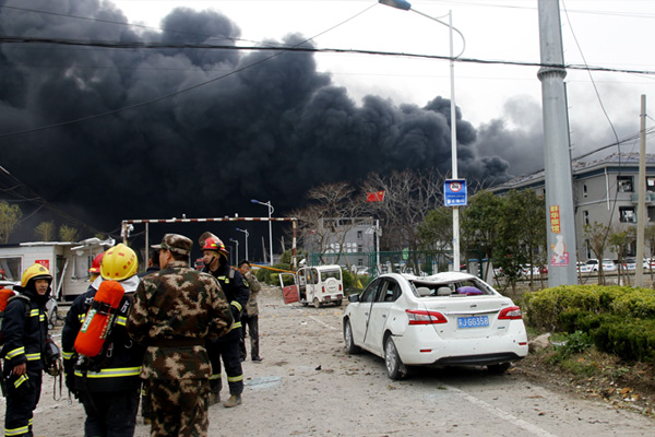 Çin'de kimya tesisinde patlama: Çok sayıda ölü ve yaralı var