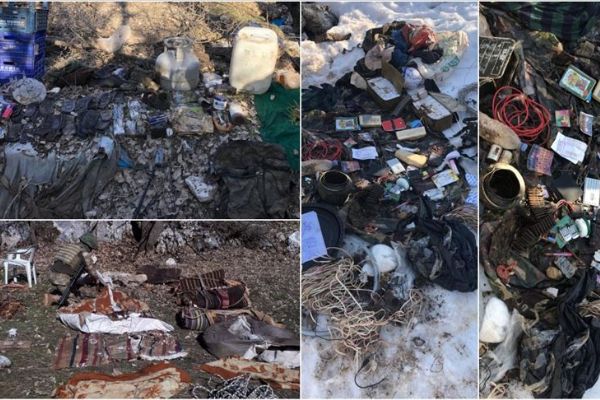 Şırnak'ta terör örgütü PKK'ya ağır darbe