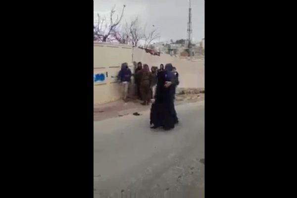 Yahudi yerleşimiler yaşlı kadın ve oğluna saldırdı