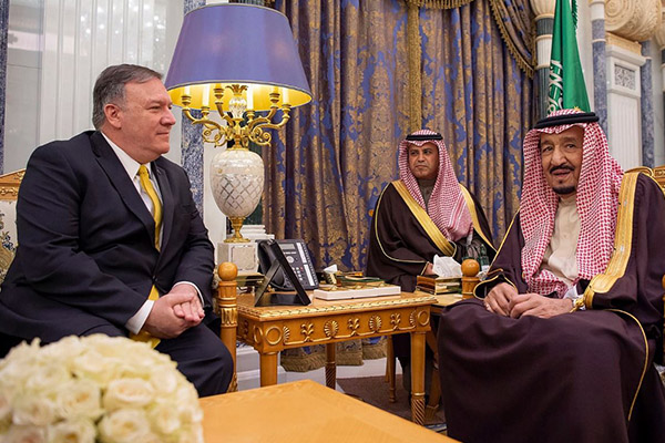 ABD Dışişleri Bakanı Pompeo uyardı: S.Arabistan’ı ziyaret eden herkes tehlikede