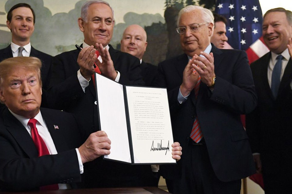 Mike Pompeo'dan Golan açıklaması