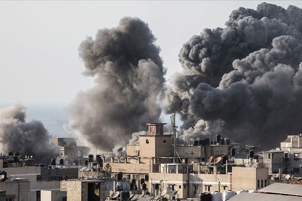 İsrail'den Gazze'ye saldırı