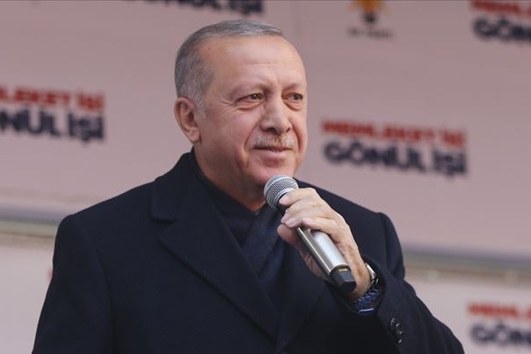 Erdoğan: Ayasofya'yı seçimden sonra tekrar müzeden isim olarak camiye çevireceğiz